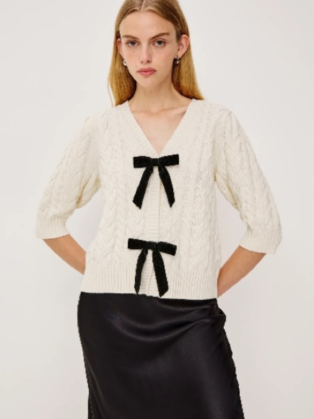 Rails- Clarissa Sweater - Ivory Cables